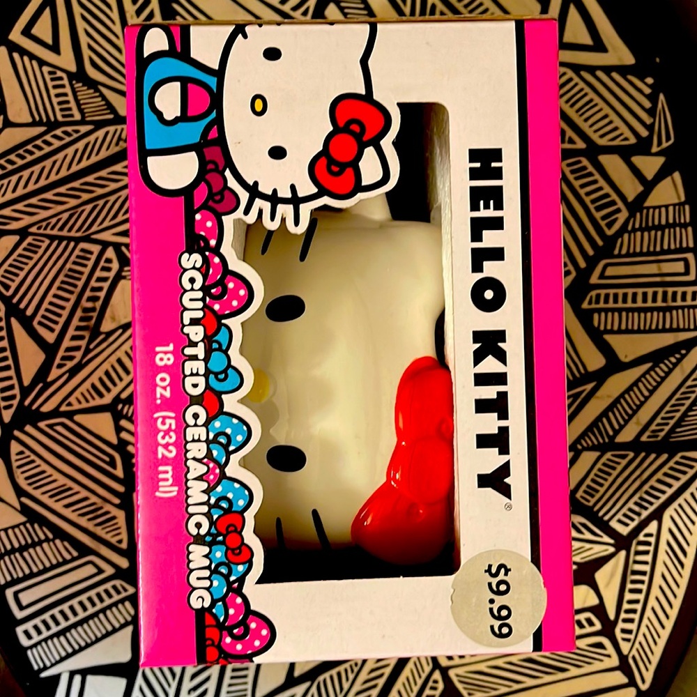 Hello Kitty Ceramic Mug 18oz.